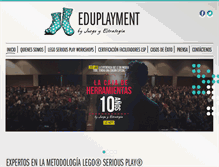 Tablet Screenshot of eduplayment.com